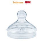 NUK (1080)-Bộ 2 Núm Ti NUK Silicone Nature Sense S2 - S (Từ 6 - 18 Tháng)